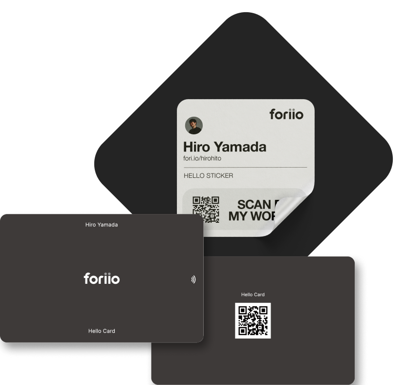 Hello Card and Sticker Preview